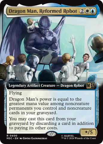 Dragon Man, Reformed Robot (Extended Art)