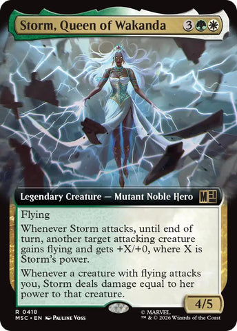 Storm, Queen of Wakanda (Extended Art)