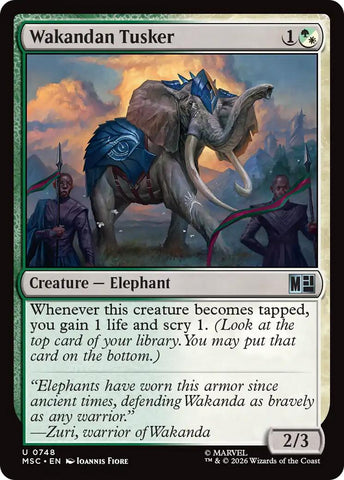 Wakandan Tusker