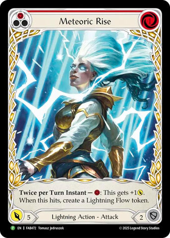 Meteoric Rise [FAB472] (Promo)  Rainbow Foil