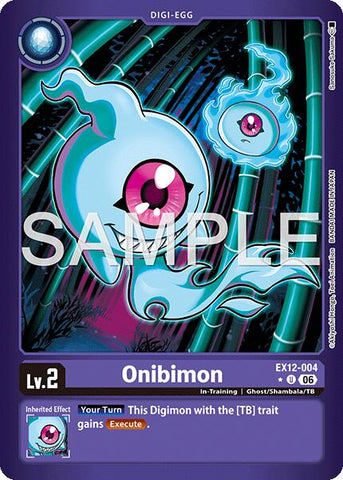 Onibimon [EX12-004] (Limited Foil) [Digital World Shambala]