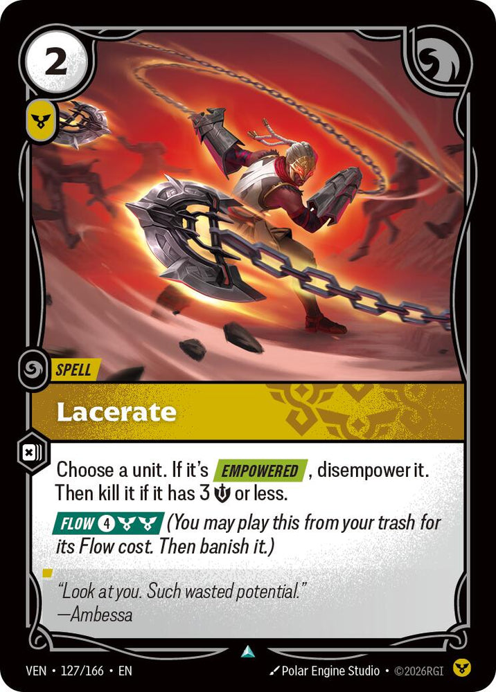 Lacerate
