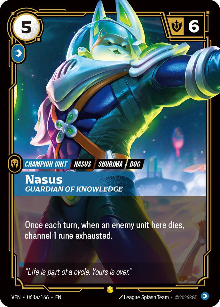 Nasus - Guardian of Knowledge (Alternate Art)