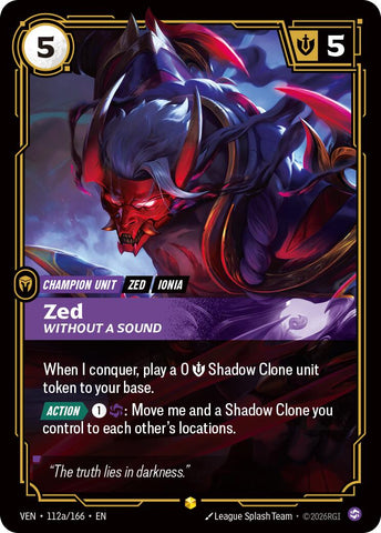Zed - Without a Sound (Alternate Art)