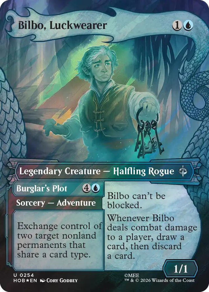 Bilbo, Luckwearer (Showcase) (Surge Foil)