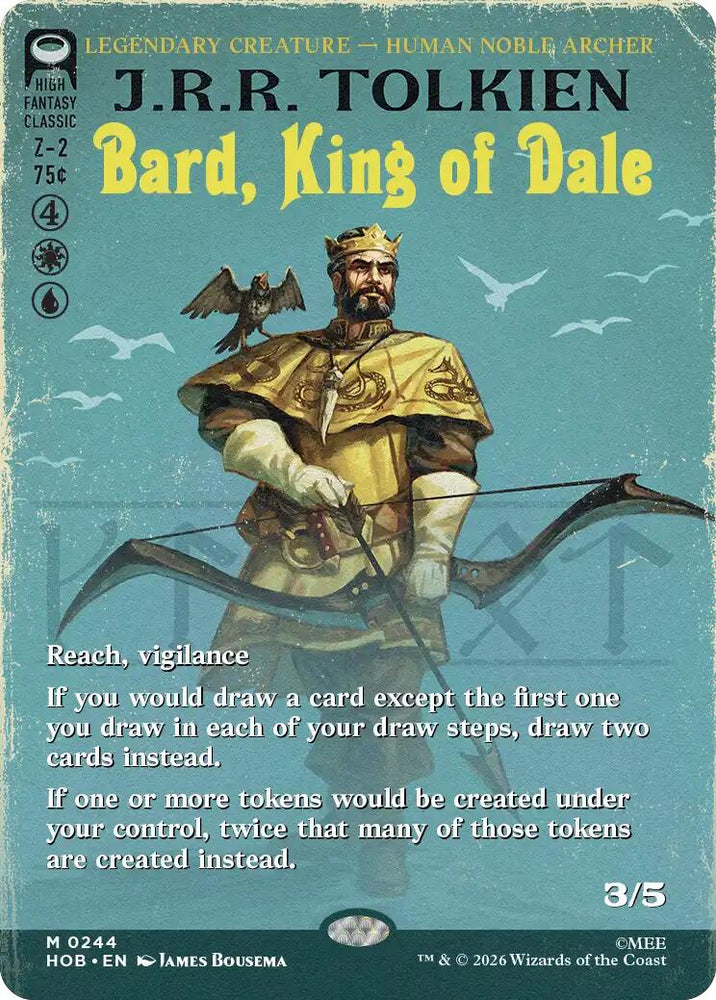 Bard, King of Dale (Borderless)