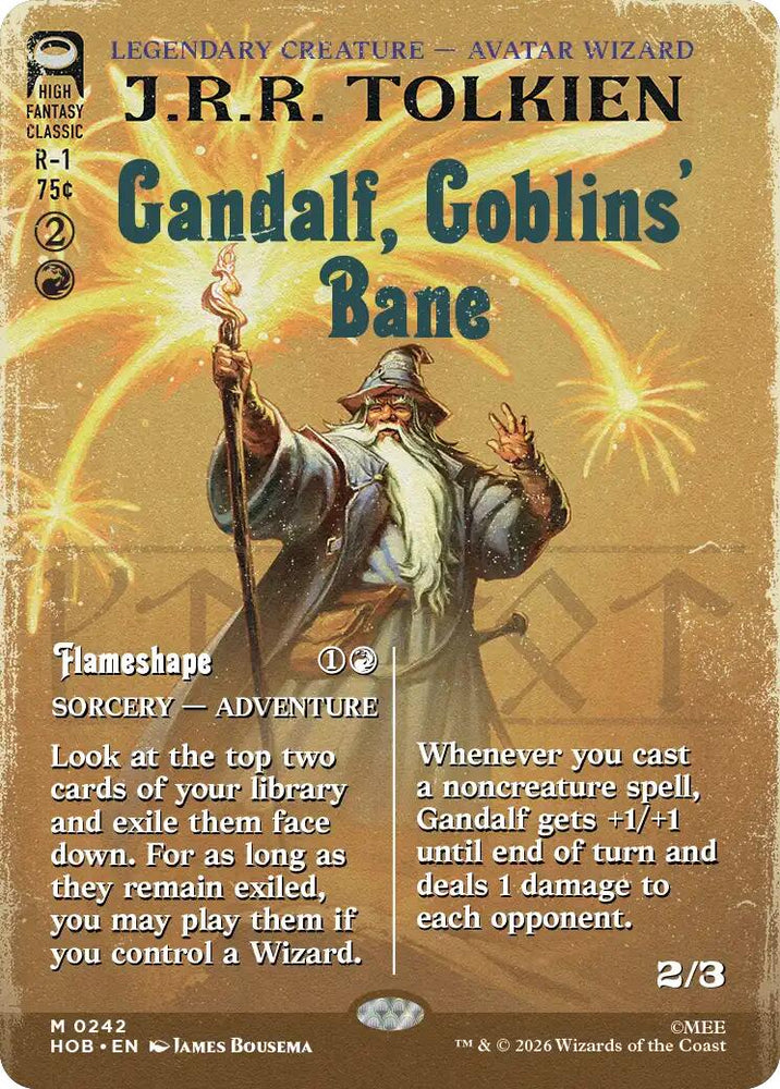 Gandalf, Goblins' Bane (Borderless)