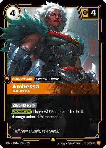 Ambessa - The Wolf (Alternate Art)