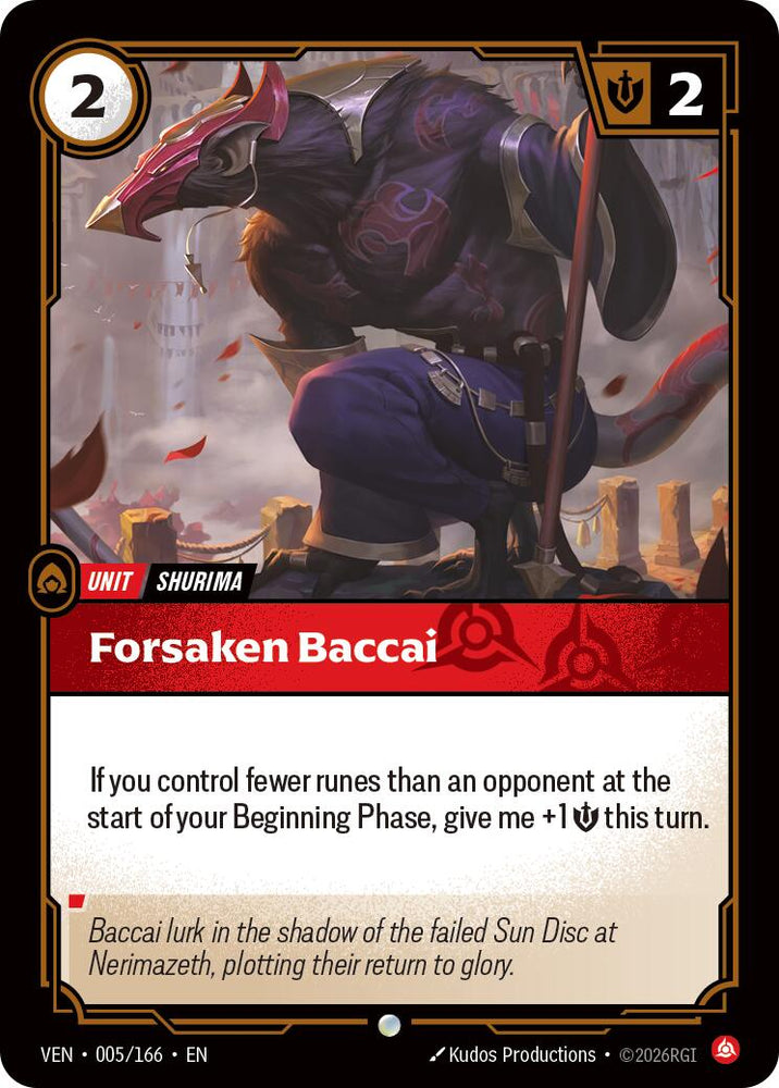 Forsaken Baccai