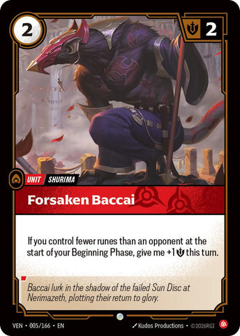 Forsaken Baccai