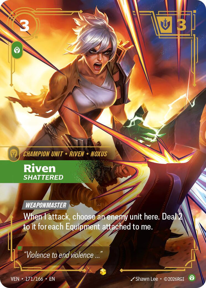 Riven - Shattered (Overnumbered)