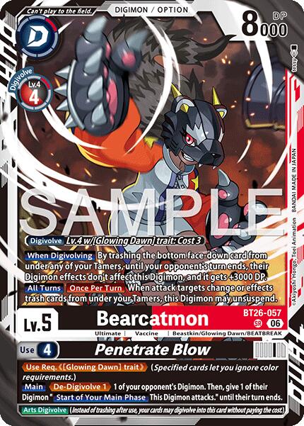 Bearcatmon // Penetrate Blow