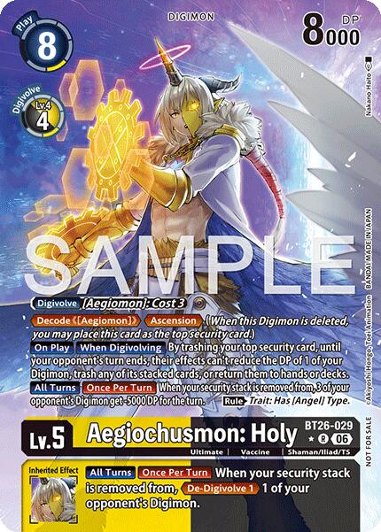 Aegiochusmon: Holy (Alternate Art)
