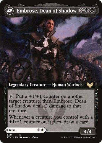 Shaile, Dean of Radiance (Extended Art) (Back)