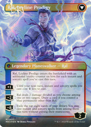 Ral, Monsoon Mage (Borderless) (Textured Foil) (Back)