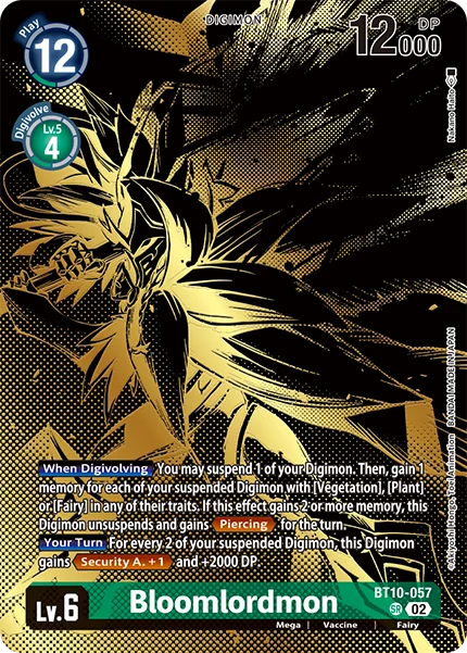 Bloomlordmon [BT10-057] (Tamer's Evolution Box -Rise of Digimon-) [Xros Encounter]