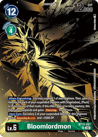 Bloomlordmon [BT10-057] (Tamer's Evolution Box -Rise of Digimon-) [Xros Encounter]