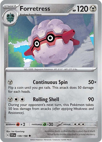 Forretress (139/198) [Scarlet & Violet: Base Set]